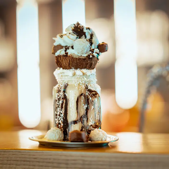 Bounty Raffaello milkshake